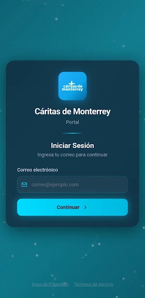 Cáritas de Monterrey | Portal Screenshot 0