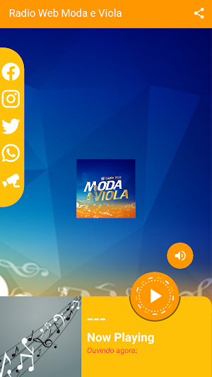 Rádio Web Moda e Viola Screenshot 2