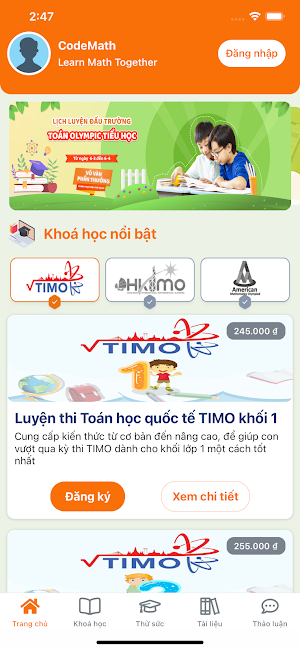 CodeMath - Learn Math Together Screenshot 0