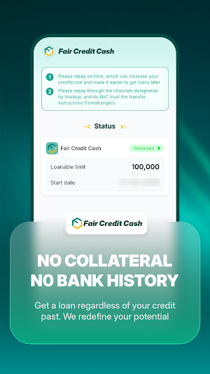 FairCreditCash Screenshot 3