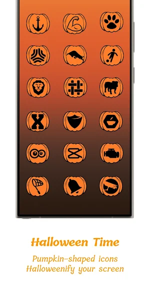 Halloween Pumpkin Icon Pack Screenshot 2