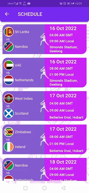 T20 World Cup 2022 Australia Screenshot 0