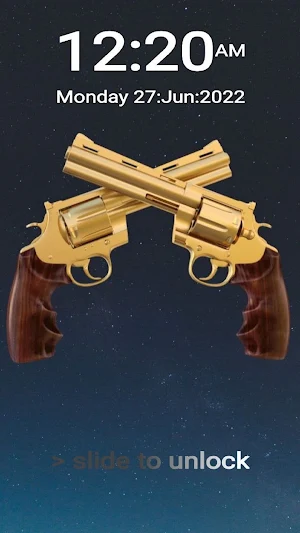 Revolver Fire Lock Screen 2022 Screenshot 3