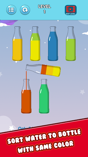 Water Sort Color Sort 2024 Screenshot 2