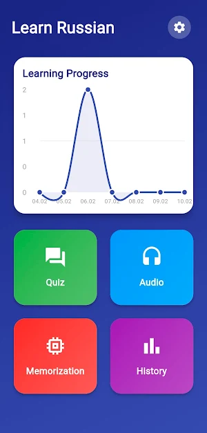 Learn Russian - Quiz & Cards Screenshot 0