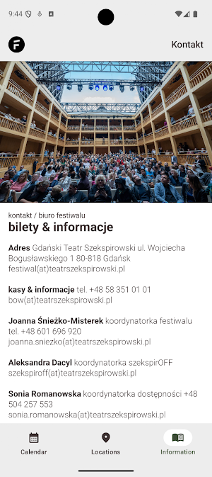 Festiwal Szekspirowski Screenshot 3
