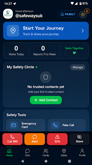 SafeWays UK Companion App Screenshot 0