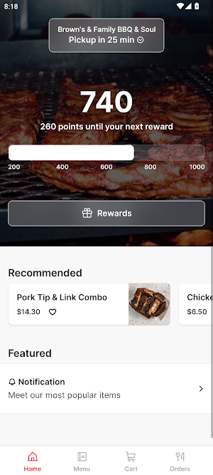 Brown's & Family BBQ & Soul Screenshot 0