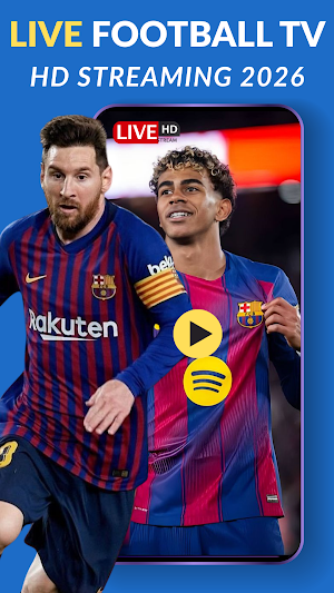 Live Football TV HD: WC 2026 Screenshot 1