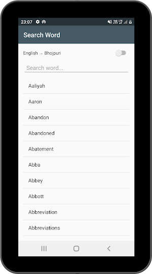 Bhojpuri Dogri English Learn Screenshot 2
