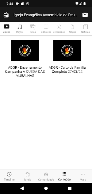 Ministério Geração Renovada Screenshot 3