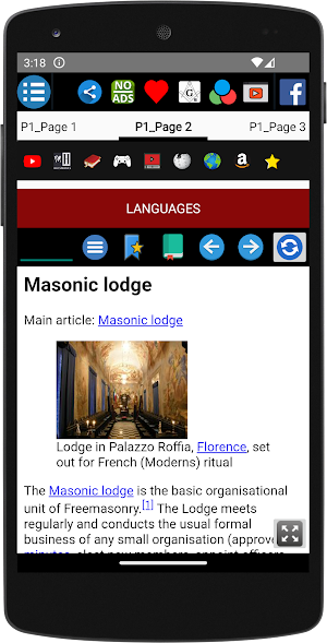 Freemasonry History Screenshot 2