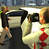Modern Limousine Car Driving :