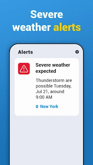 Local Weather: Radar & Alerts Screenshot 1
