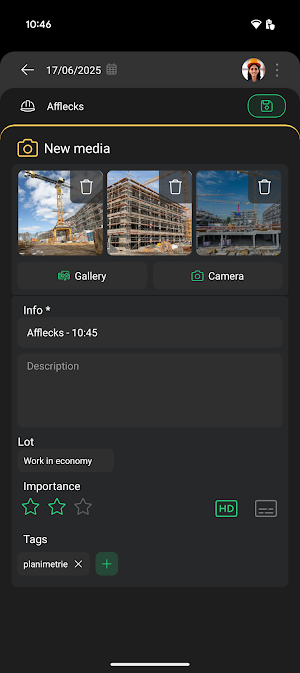 DailyReport Screenshot 2