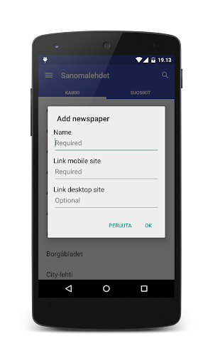 Suomen sanomalehdet Screenshot 3