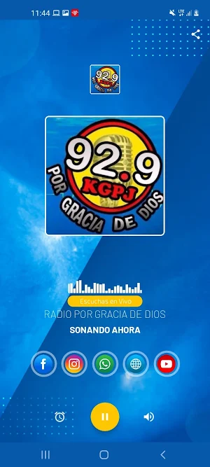Radio Por Gracia de Dios Screenshot 1