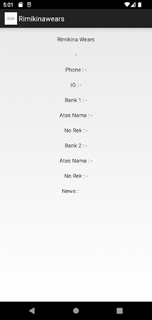 RIMIKINA WEARS Screenshot 0