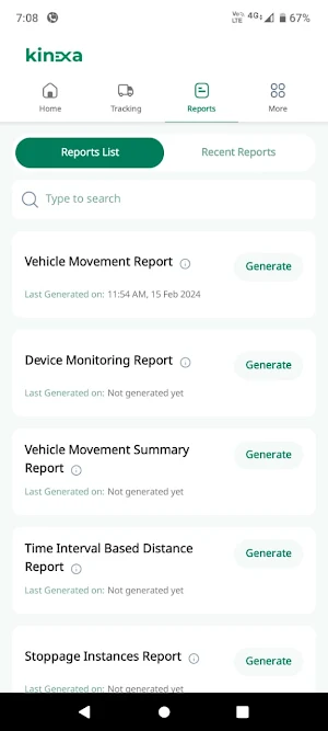 Kinexa FMS Screenshot 2