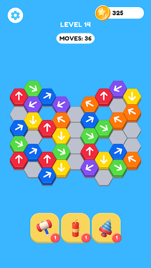Hexa Flow: Stack Sort Screenshot 2