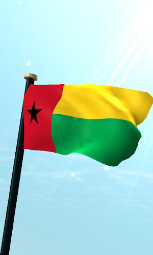 Guinea-Bissau Flag 3D Screenshot 0