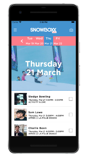 Snowboxx Screenshot 2