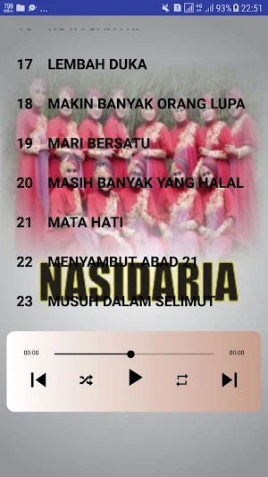 Nasidaria Mp3 New Screenshot 0