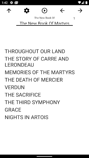 Book, The New Book Of Martyrs Screenshot 0