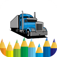 Truck Trailer Coloring