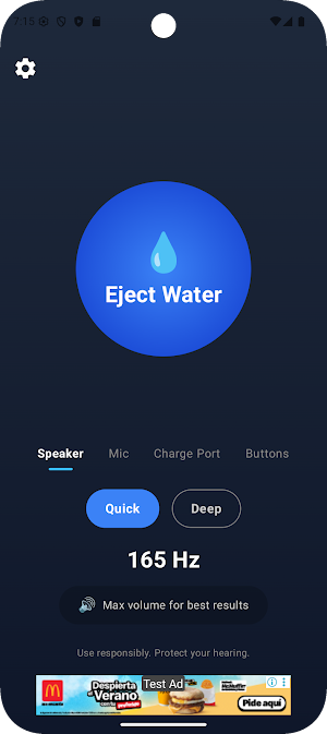Speaker Cleaner - Eject Water Screenshot 0