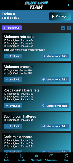 Blue Lion Team Screenshot 3