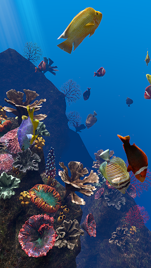 OCEAN AQUARIUM Live Wallpaper FREE Screenshot 3