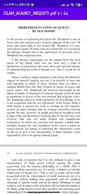 Islam Against Inequity Screenshot 3