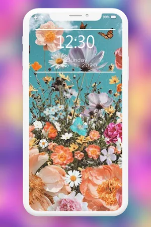 Butterflies Wallpaper (Girly Wallpaper) Screenshot 2