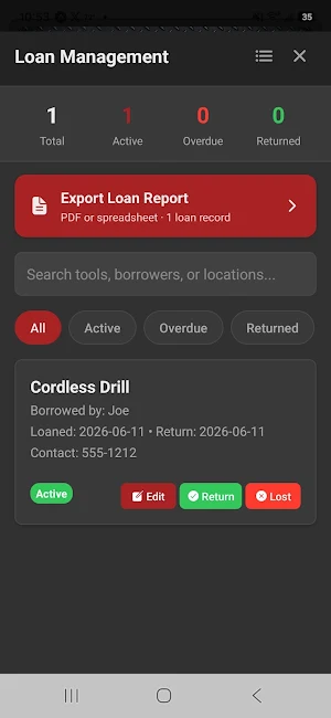 ToolVault Screenshot 1