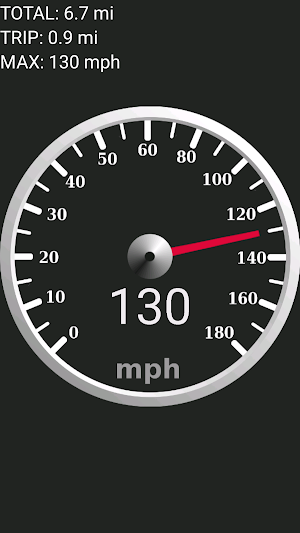 GPS Speedometer Screenshot 1