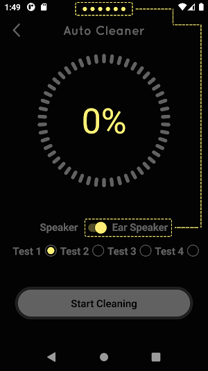 Water ejector & Speaker sound cleaner tool Screenshot 1