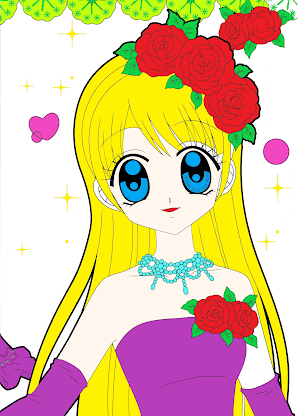 Coloring Anime Girls Screenshot 2