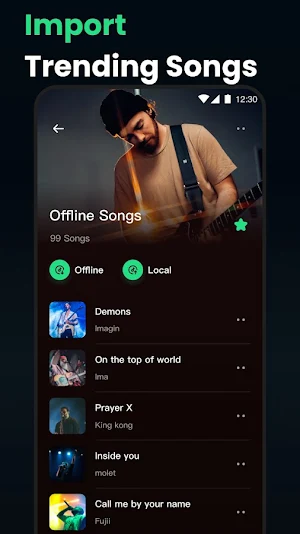 Offline Music App - MX Music Screenshot 2