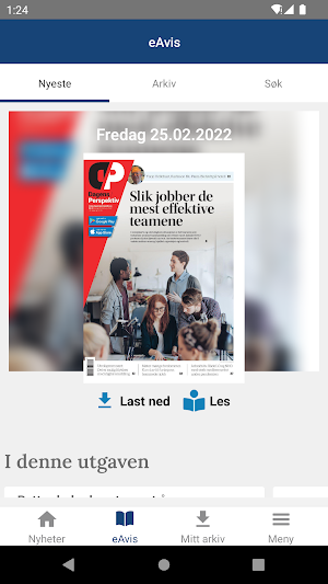 Dagens Perspektiv Screenshot 0