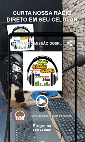 RÁDIO MISSÃO GOSPEL OFICIAL Screenshot 1