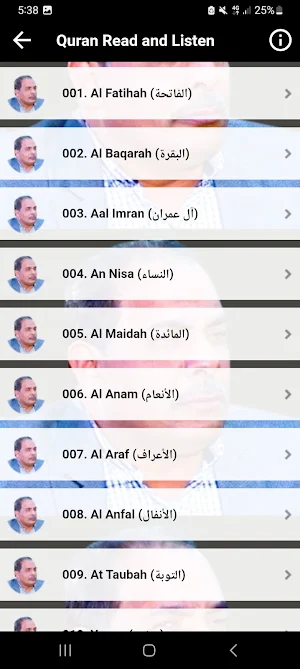 Mustafa Al Lahouni Full Quran Screenshot 2