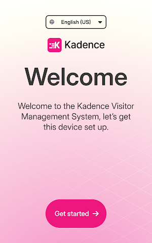 Kadence Visitor Management Screenshot 0