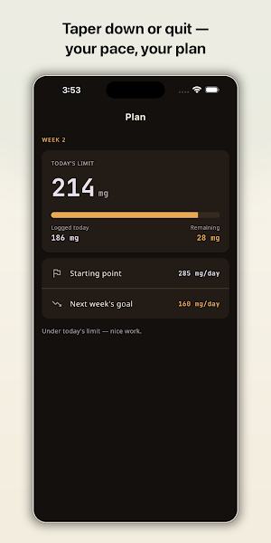 Quit Caffeine: Decaf Tracker Screenshot 1