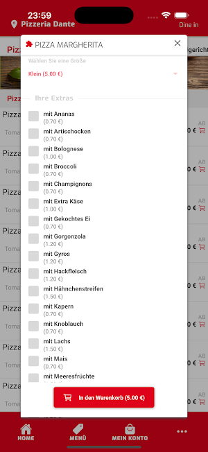 Pizzeria Dante Screenshot 3