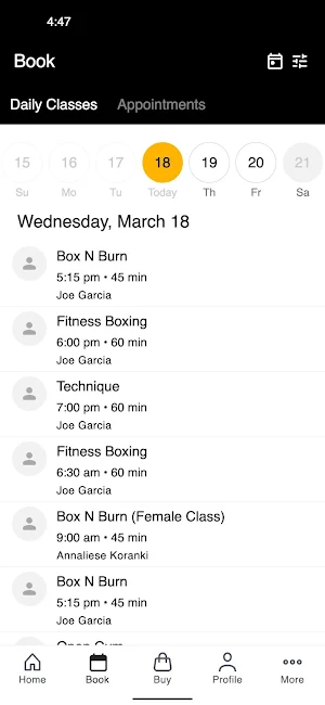 Donnybrook Boxing Club Screenshot 1