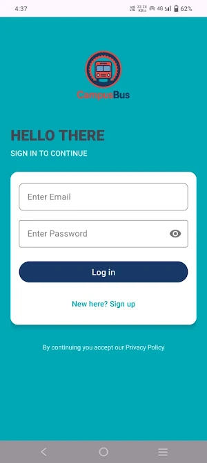 CampusBus Screenshot 2