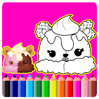 Kawaii Coloring, cute coloring pages