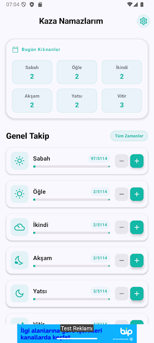 Kaza Namazlarım Screenshot 1