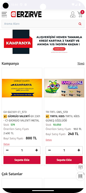 Erzirve Optik Screenshot 2